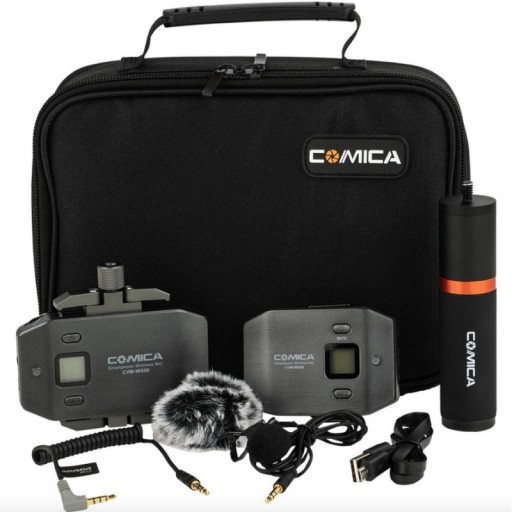 Микрофон Comica CVM-WS50B Петличный микрофон