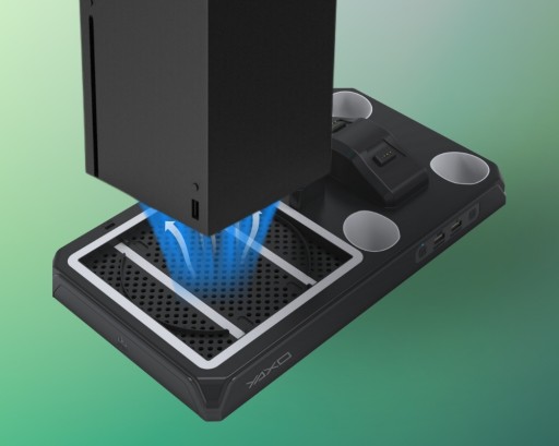 Подставка для охлаждения и зарядки для XBOX Series X Series S YAXO XENO FROST