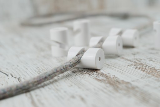 белый крюк плетеный кабель шнур держатель паук лампа вешалка лофт DIY