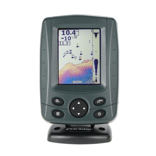 ЭХОЗОНАР PHIRADAR FF688C, УСТАНОВЛЕННЫЙ НА ЛОДКЕ