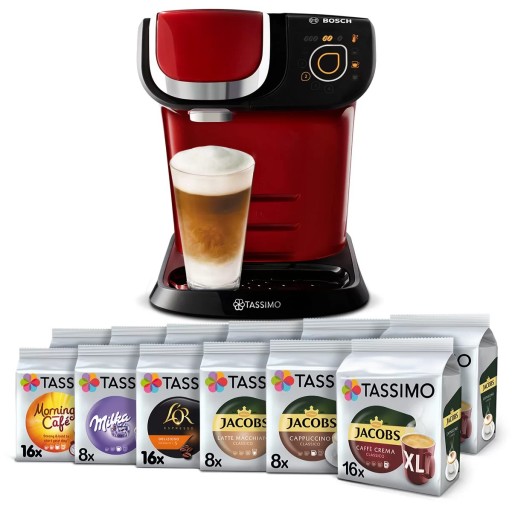 Капсульная кофемашина Bosch Tassimo My Way+12xTassimo