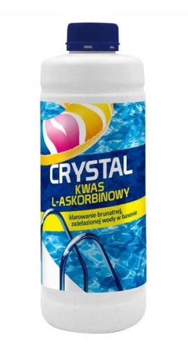 CRYSTAL KWAS L-ASKORBINOWY CHEMIA DO BASENU 1L