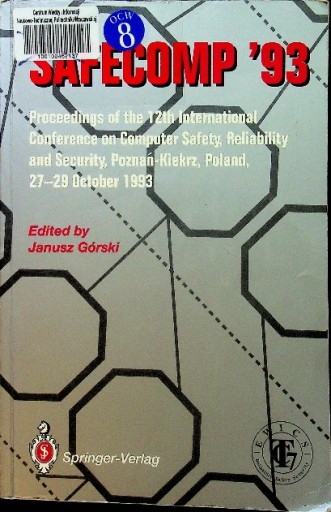 Safecomp 93 Proceedings of the 12 th
