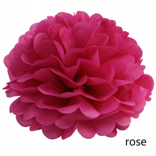 10/15/20/25/30/35/40cm papierowe pompony do zawies