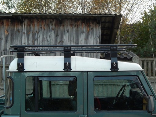 Land Rover Defender 130 Багажник на крышу с сетчатой ​​площадкой для палатки