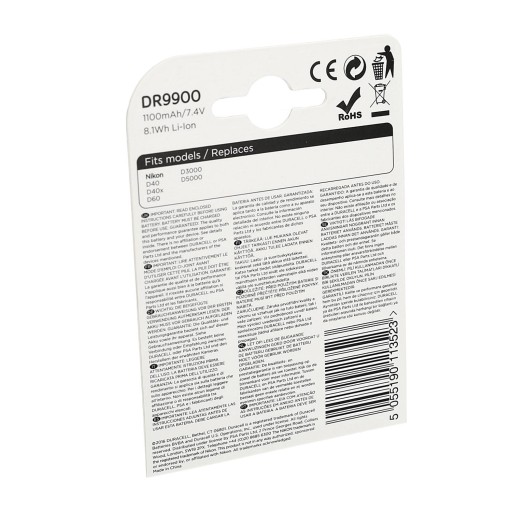 АККУМУЛЯТОР DURACELL для Nikon EN-EL9 EN-EL9A D40 D40A D40X D60 D3000 D5000 ЗАРЯДКА