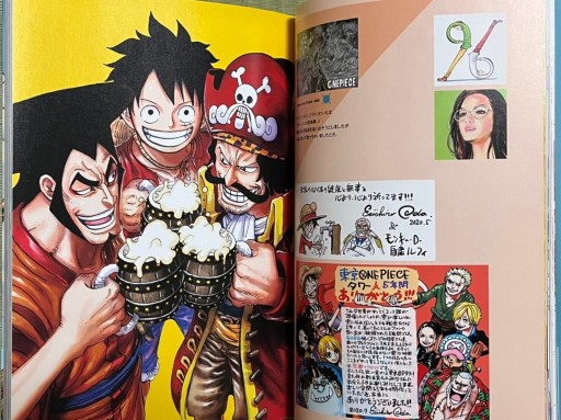 Аниме Манга Ода Эйитиро One Piece Color Walk 10 Dragon Art Book