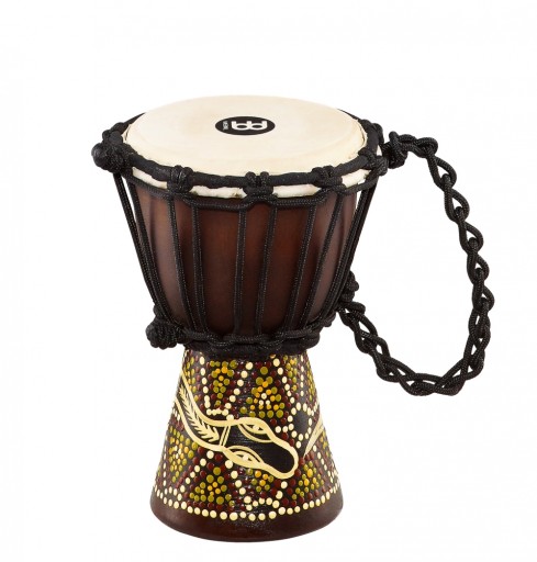 Мини-джембе 8 дюймов MEINL HDJ6-XXS Dark Serpent Design