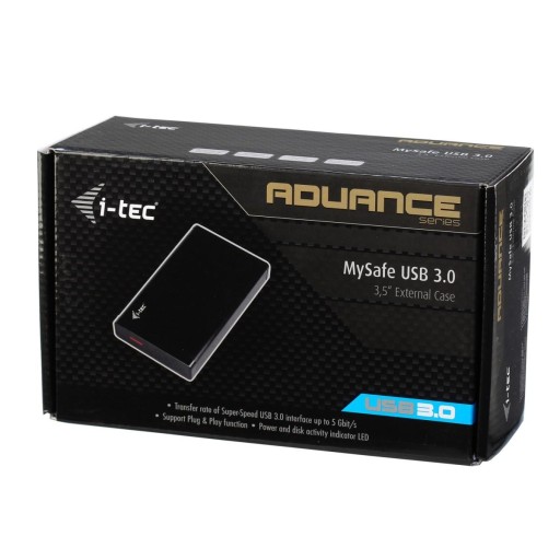 Внешний корпус MYSAFE Advanced 3,5 дюйма USB 3.0 для жестких и твердотельных накопителей SATA I
