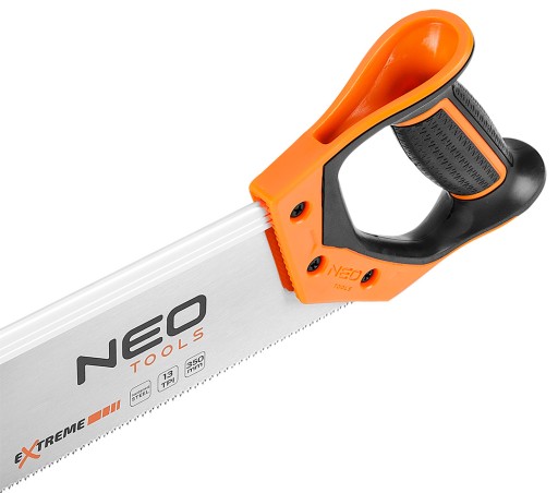 NEO PIŁA GRZBIETNICA 350mm 13TPI + Skrzynka Uciosowa Drewniana do Listw