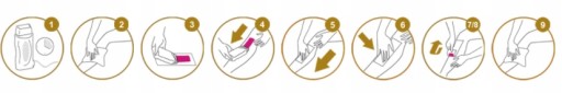Podgrzewacz 4x wosk w rolce TOP LINE hipoalergiczny