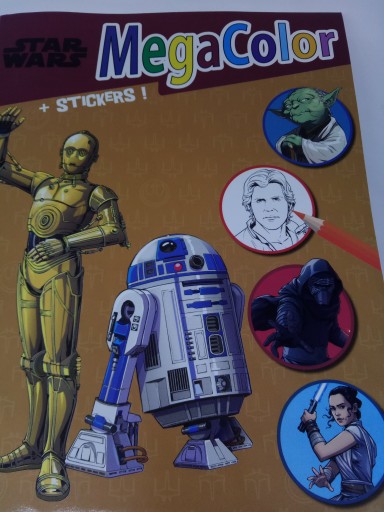 КНИГА-РАСКРАСКА DISNEY MEGA COLOR PIXAR HEROES ПОДАРОК