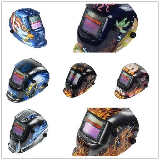 07-Grzeczna dziewczynaDesigner Maska Kask spawalniczy Equipo De Soldadura M