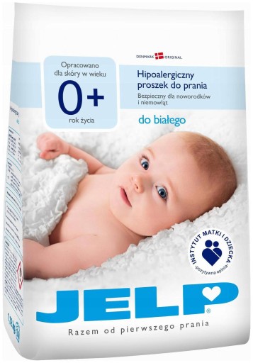 Jelp hipoalergiczny proszek do prania białego 1,12