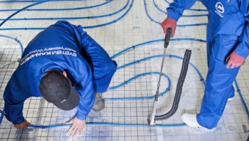 ТРУБА KAN-THERM PE-RT СИНЯЯ ДЛЯ ПОЛА 16X2 600M PEX