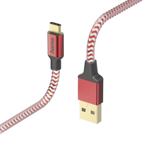 HAMA USB A-C REFLECTED 1,5 m (2 KOLORY)