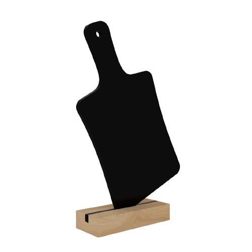 Черная меловая доска BOARD - набор из 4 шт.