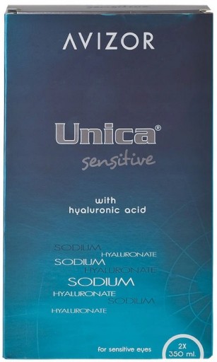 AVIZOR UNICA ЖИДКОСТЬ ДЛЯ ЧУВСТВИТЕЛЬНЫХ ЛИНЗ 2 x 350 мл