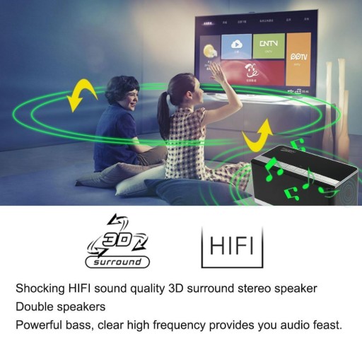 Портативная Hi-Fi Bluetooth-колонка с микрофоном MUSKY DY27
