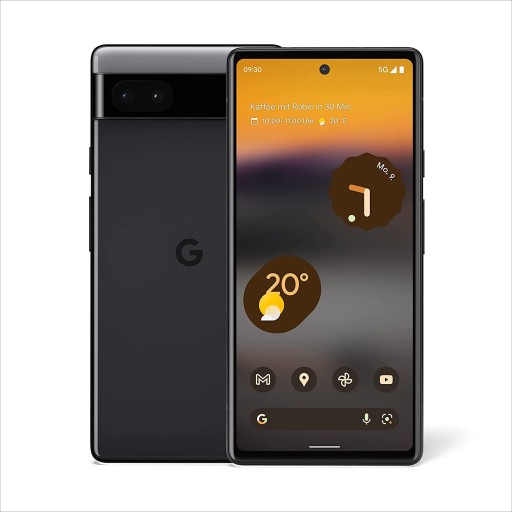 Google Pixel 6a 5G 6/128 ГБ NFC DualSIM Угольный новый