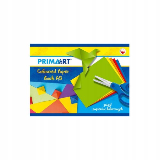 ЦВЕТНАЯ БУМАГА PRIMA ART А5 10 Л.