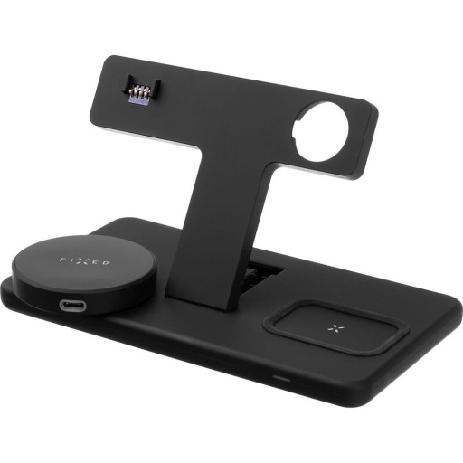 Быстрое индуктивное зарядное устройство 3 в 1 с фиксированным Qi 15 Вт для MagSafe для iPhone 15/14/13