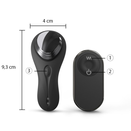 Массажер клитора DORCEL Discreet Vibe+ для трусиков