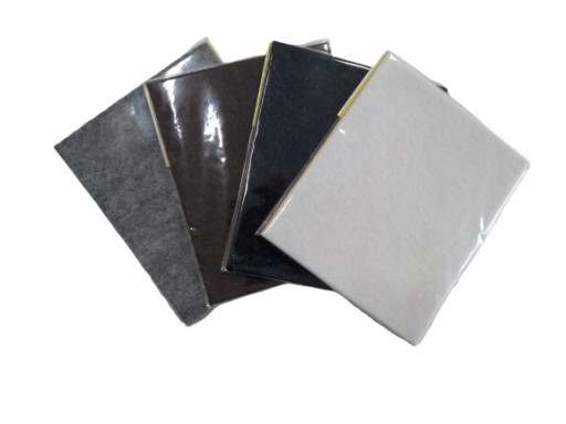 PODKŁADKA FILCOWA SAMOPRZYLEPNA 100 X 120MM BRĄZ