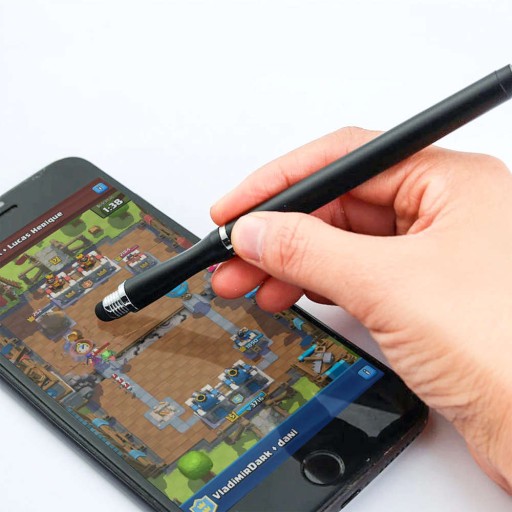 Емкостный стилус для экрана телефона, планшета Precision Touch, черный