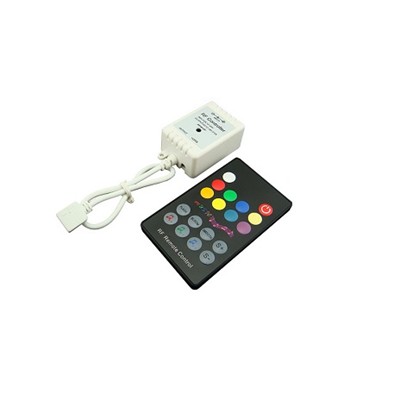 Контроллер NEXTEC для светодиодных лент RGB 18-КЛАВИШНЫЙ АУДИОКОНТРОЛЛЕР (RF) 6A PD027248