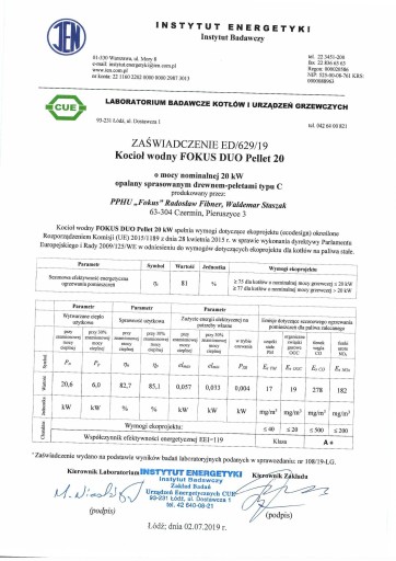 Пеллетный котел Fokus Duo-Pellet 20 кВт