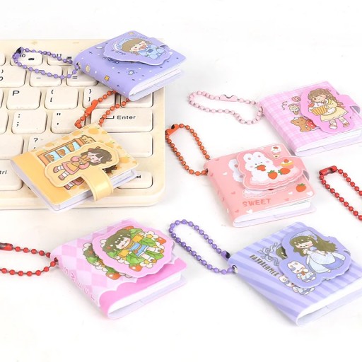 44 Sheets Mini Planner Notebook Kawaii Cartoon