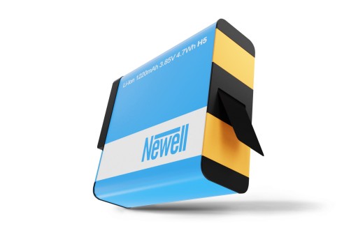 AKU. BATERIA NEWELL AJBAT-001 DO GoPro HERO 7 6 5 1220MAH + ŁADOWARKA USB-C