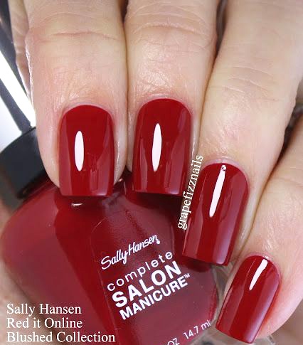 Лак для ногтей Sally Hansen Salon Complete Red It