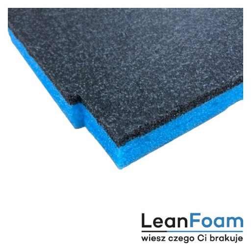 Пенопластовая вставка, графитовый наполнитель для коробки Metabo Metabox 145 LeanFoam