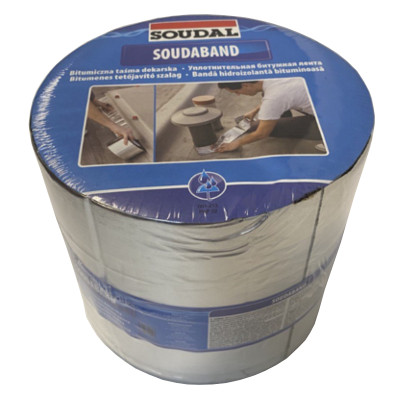 Taśma DEKARSKA 15cm x 10mb SOUDAL kolor aluminiowy