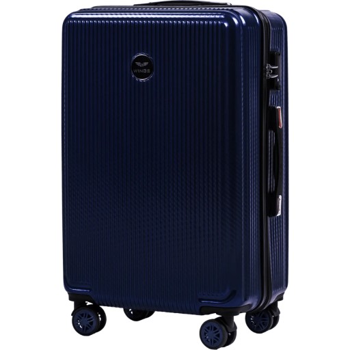 Zestaw 3 walizek (L,M,S) Wings PC565 Policarbon, Dark Blue