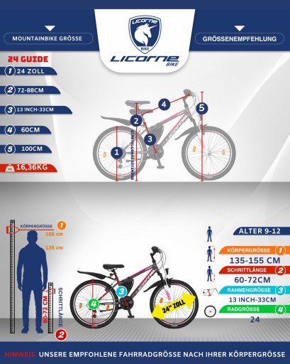 НЕМЕЦКИЙ ВЕЛОСИПЕД MTB 24 дюйма, 21 передача Shimano