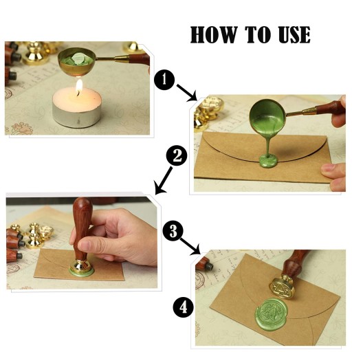 Serenable 2 шт. DIY латунная печать с буквенной головкой