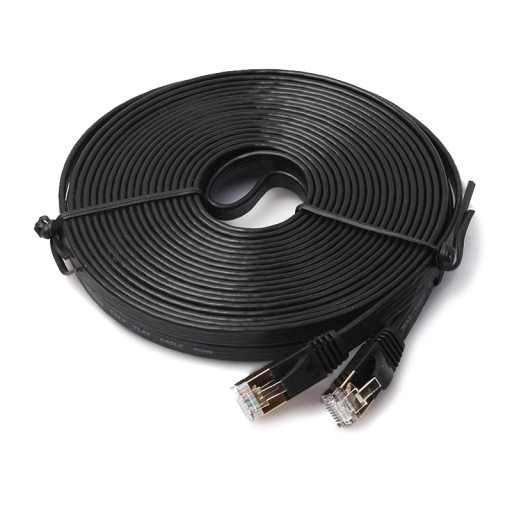 ПАТЧКОРД LAN ETHERNET ИНТЕРНЕТ-КАБЕЛЬ RJ45 ПЛОСКИЙ SFTP CAT7 3M