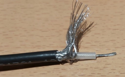 Коаксиальный кабель RG 58A/U, медь США, 10 м