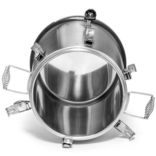 СТАЛЬНОЙ ТРАНСПОРТНЫЙ ТЕРМОС С КРАНОМ 25Л FORGAST FG05925