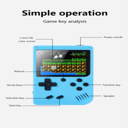 Портативная игровая консоль 800 в 1