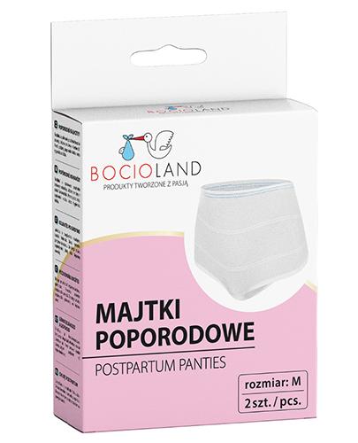Bocioland Wielorazowe Poporodowe Majtki siateczkowe M 2 sztuki