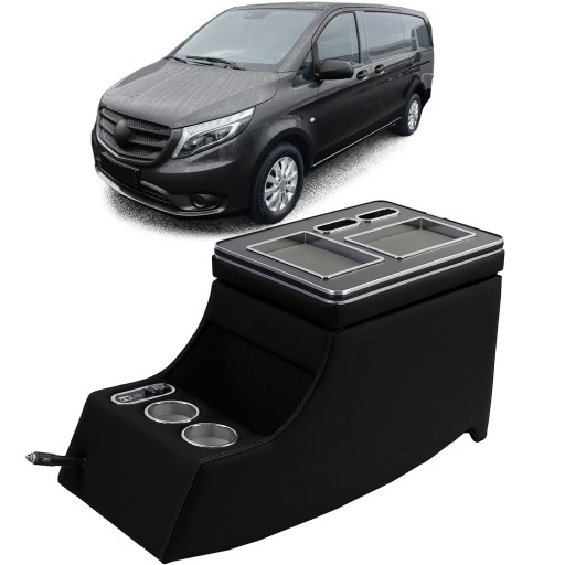 PODŁOKIETNIK KONSOLA ŚRODKOWA SCHOWEK MERCEDES VITO W639 W447 2003-2019