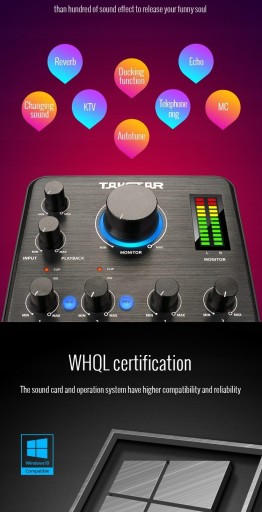 Профессиональный микшер для звуковых карт Takstar