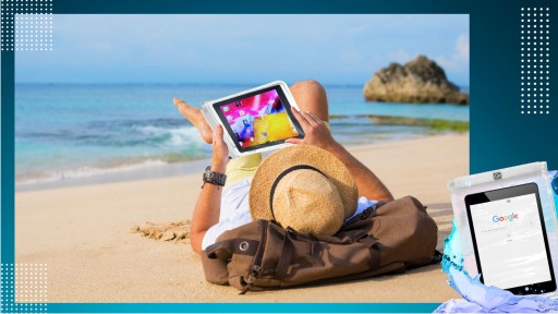 Водонепроницаемый чехол для планшета, телефона, iPad и герметичных документов.
