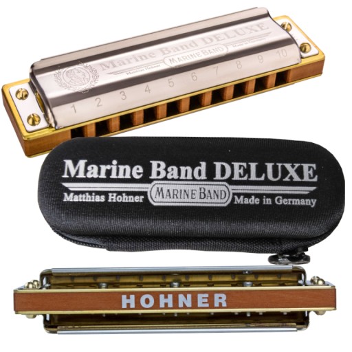Диатоническая губная гармошка Marine Band G Deluxe Hohner