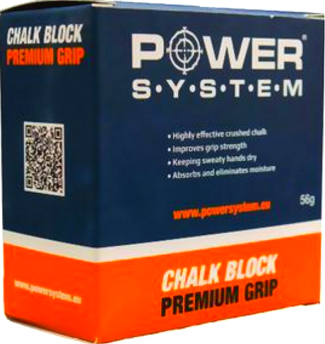 POWER SYSTEM CHALK BLOCK 56 г MAGNESIA TALK PURE