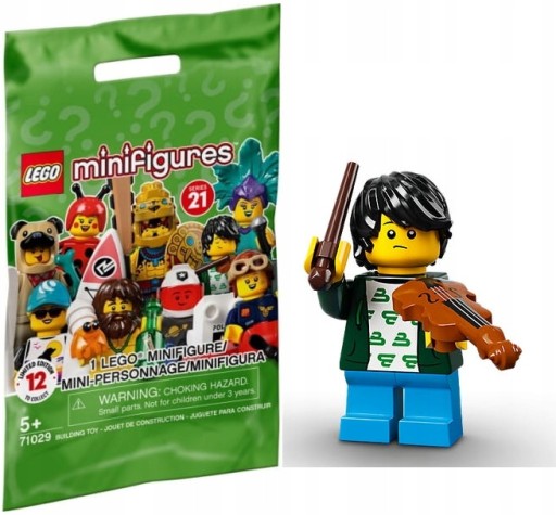 LEGO 71029 МИНИФИГУРЫ СКРИПАЧА № 2.